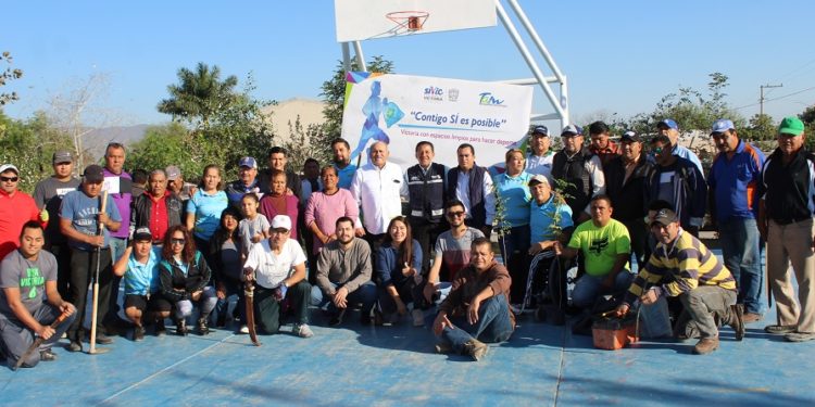 Marcha bien “Victoria con espacios limpios para hacer deporte”