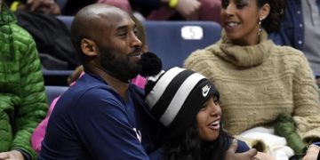 Fueron sepultados Kobe y su hija