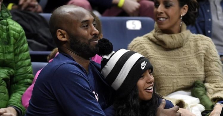 Fueron sepultados Kobe y su hija