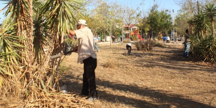 Intensifica Municipio rehabilitación de Unidades Deportivas