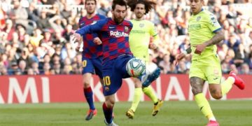 Está Messi lejos de la Bota de Oro