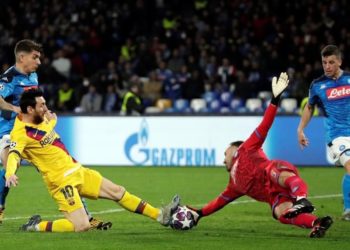 Rescata el Barcelona empate ante Nápoles