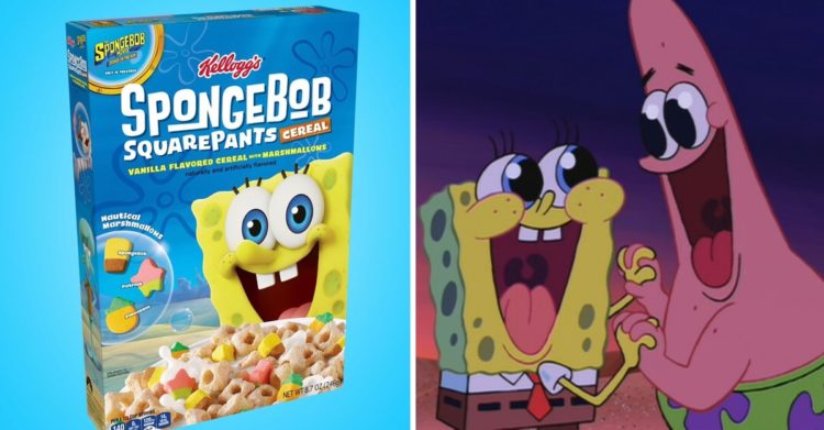 Bob esponja tendrá su propio cereal
