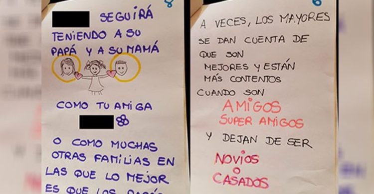 Padres crearon un cuento para explicarle a su hija sobre su divorcio