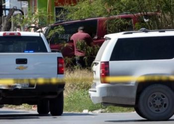 Deja 3 muertos persecución policial  a sicarios en Reynosa