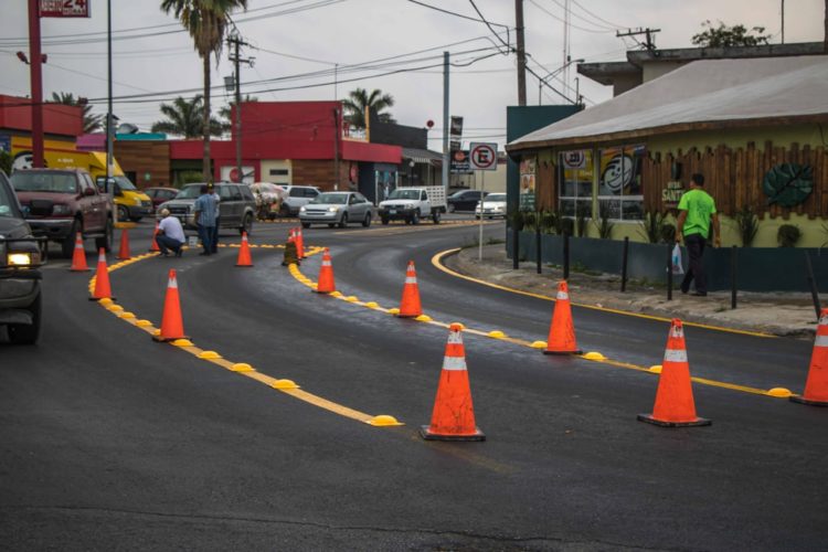 Fortalece Matamoros movilidad vehicular con avenidas pavimentadas y señalizadas