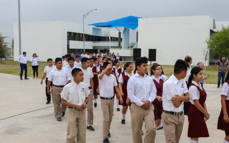 Reporta cupo lleno Secundaria de Villas de Nuevo Laredo