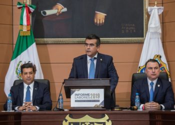 Rinde informe 2019 el  Presidente del Poder Judicial de Tamaulipas 