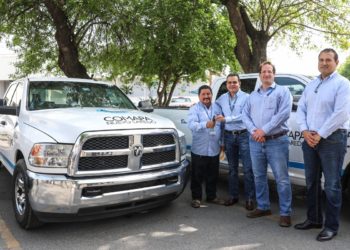 Equipa alcalde Enrique Rivas a COMAPA con 5 unidades más
