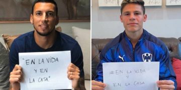 Jugadores de Rayados de Monterrey se unen al #MeQuedoEnCasa