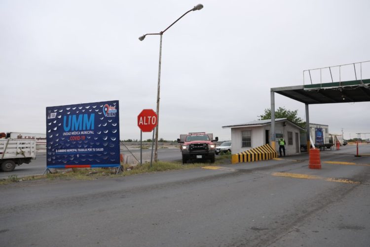 Instalan filtro Covid de Km 26 de Nuevo Laredo