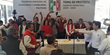 Toman protesta dirigentes del PRI en Victoria, Aldama, González y Güémez
