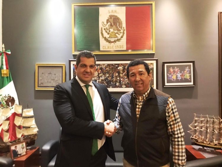 Sostiene alcalde Mario López reunión con Subsecretario de Gobernación