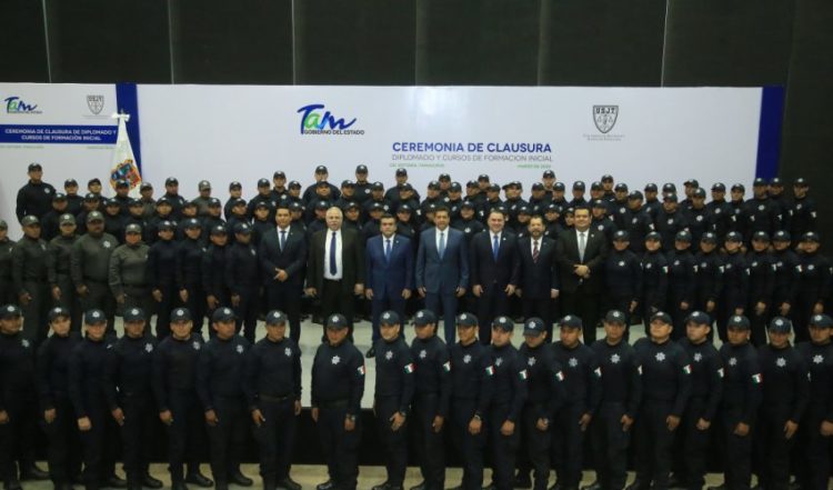 Fortalece Gobierno de Tamaulipas Corporaciones con Policías Mejor Preparados