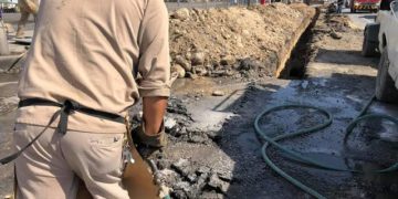 Rehabilitan válvulas para incrementar niveles de presión de agua en Victoria