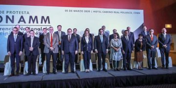 Rinde Enrique Rivas protesta como vicepresidente de CONAMM