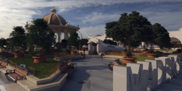 Inicia reconfiguración de la Plaza Isauro Alfaro en Ciudad Madero