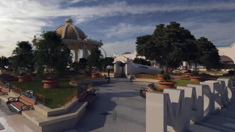 Inicia reconfiguración de la Plaza Isauro Alfaro en Ciudad Madero