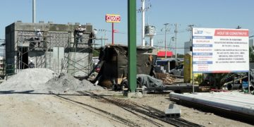 Construye Municipio planta de rebombeo en sector sur