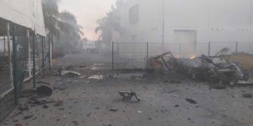 Explota ‘coche bomba’ en Celaya, Guanajuato