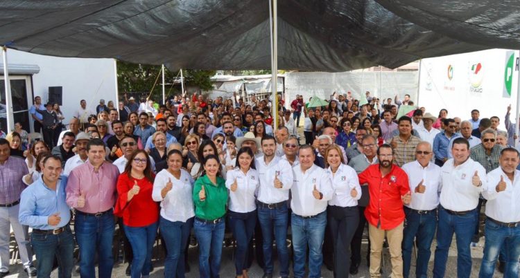 Rinden protesta dirigentes del PRI de Valle Hermoso y Río Bravo