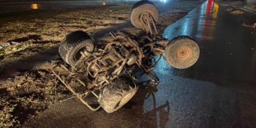 Muere velador que fue arrollado el sábado