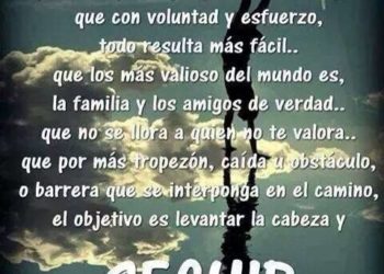 APRENDI A SEGUIR ADELANTE