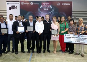 Reconocen a deportistas destacados de Ciudad Madero