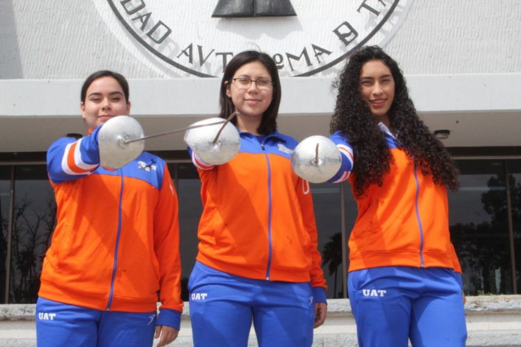 Da Esgrima primeros boletos a la UAT, para Universiada Nacional 2020