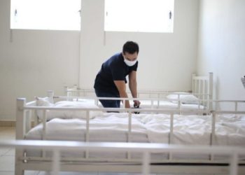 Desinfectan centros asistenciales del DIF Tamaulipas