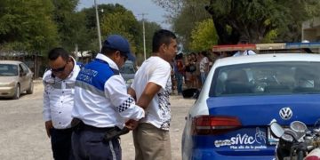 Sujeto en estado de ebriedad atropella motociclista