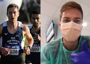 Edoardo Melloni, atleta Italiano venció el COVID-19