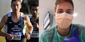Edoardo Melloni, atleta Italiano venció el COVID-19