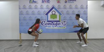 Destaca participación de la Dirección de Cultura Física y Deporte, en “Contigo SÍ EN TU CASA”