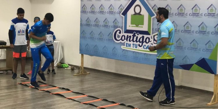 Destaca participación de la Dirección de Cultura Física y Deporte, en “Contigo SÍ EN TU CASA”