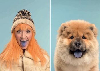 Fotógrafo retrata a 10 personas con sus mascotas. Ve el curioso resultado