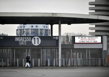 Aplazan el futbol italiano