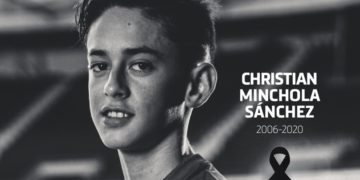 Fallece Christian Minchola a los 14 años, jugador del Atlético.