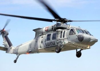 Desploma Black Hawk de la Marina en Veracruz