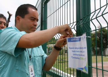 Cierran Espacios Públicos Deportivos