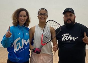 Logra tamaulipeca oro en raquetbol y va con México a Copa Panamericana