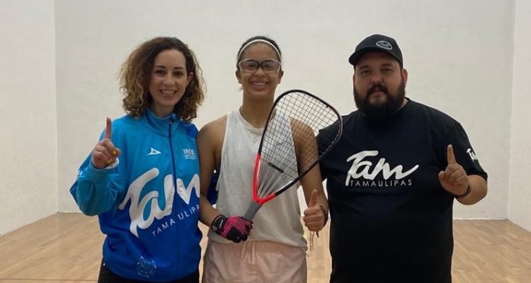 Logra tamaulipeca oro en raquetbol y va con México a Copa Panamericana