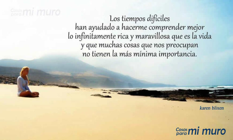 Los tiempos difíciles