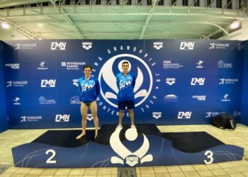 Destacada participación de tamaulipecos en Grand Prix de natación