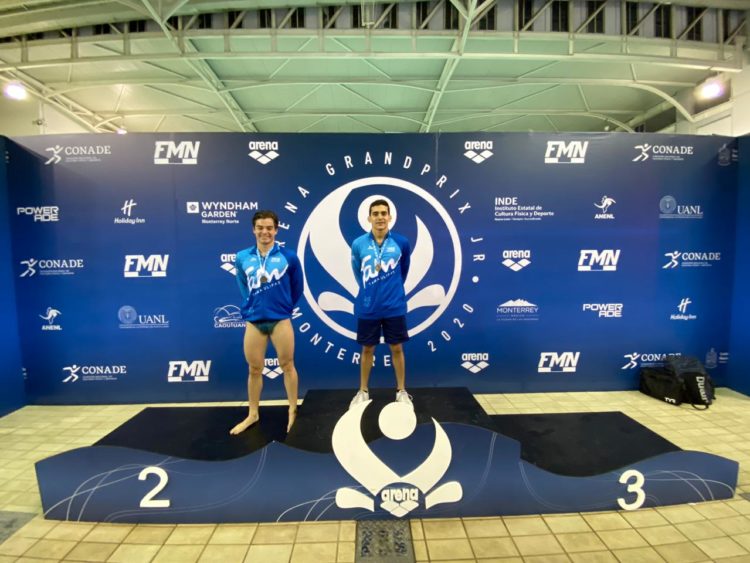 Destacada participación de tamaulipecos en Grand Prix de natación