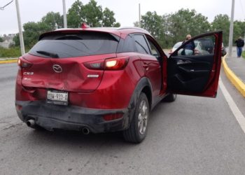 Choque en Eje Vial y Bulevar Victoria