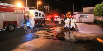 Desinfectan clínica de hemodiálisis ISSSTE