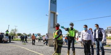 Llevan porgrama de desinfección a Clínica 76 del IMSS