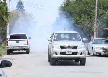 Intensifican tareas de sanitización en colonias de Matamoros