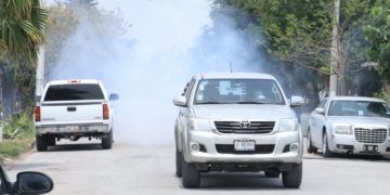 Intensifican tareas de sanitización en colonias de Matamoros